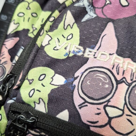 Vibedration Hydration Backpack w/o bladder - Cat pattern - Used main image 11